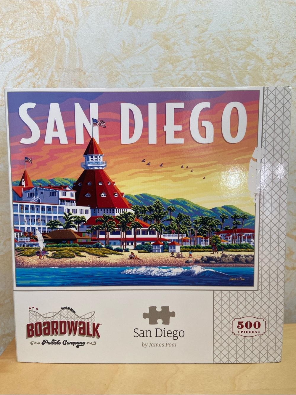 Boardwalk San Diego By James Poai - 500 Piece Puzzle